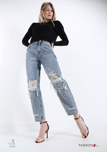 Jeans en Coton  avec poches Sexy Woman - ph 5