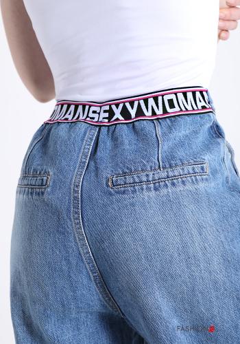 Jeans in Cotton  with pockets Sexy Woman - ph 4