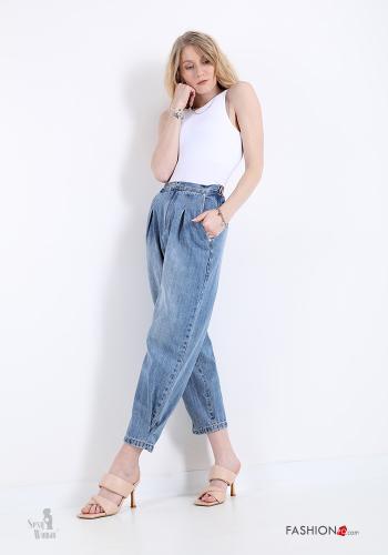 Jeans in Cotton  with pockets Sexy Woman - ph 5