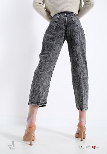 Jeans in Cotton  with pockets Sexy Woman - ph 2