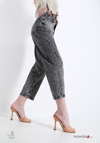 Jeans in Cotton  with pockets Sexy Woman - ph 3