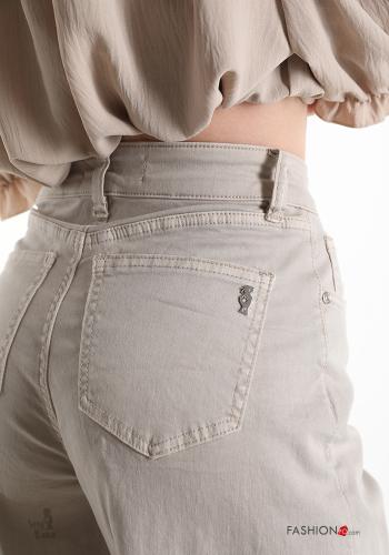 Jeans en Coton 