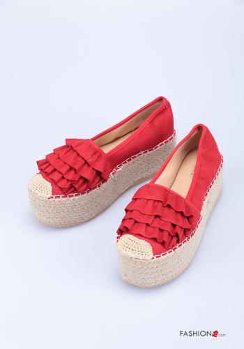 Espadrilles  with flounces platform - ph 1