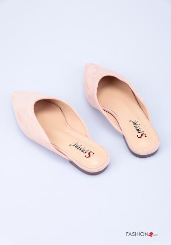 Chaussures plates  Suède sabot (mules) - ph 4