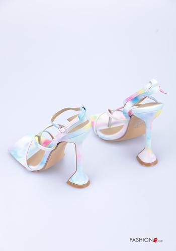 Scarpe con tacco Fantasia colorata - ph 4