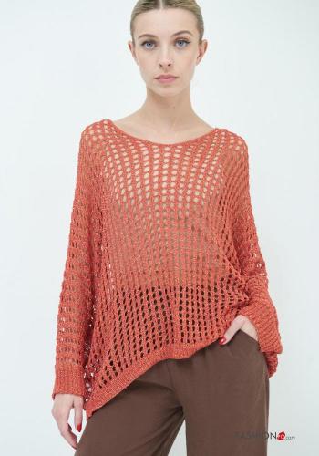 Pull lurex filet de pêche - ph 1