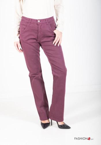 Pantalone in Cotone con tasche