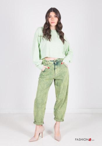 Jeans in Cotone con tasche - ph 1