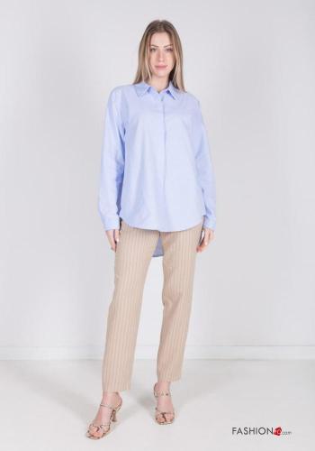 Streifenmuster Chino mit Taschen - ph 1