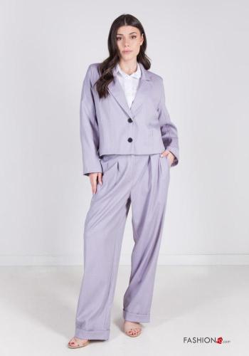wide leg Trousers with pockets
