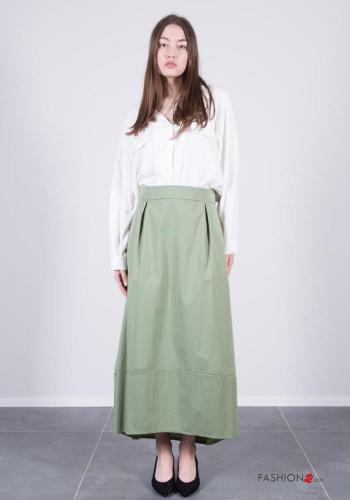 long Cotton Skirt