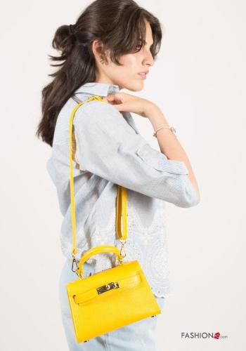 Borsa in Vera pelle con tracolla
