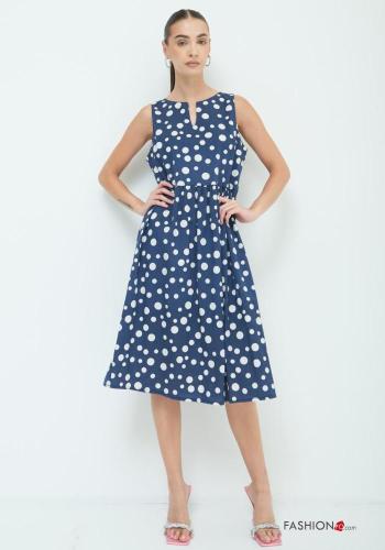 Polka-dot sleeveless Cotton Dress - ph 1
