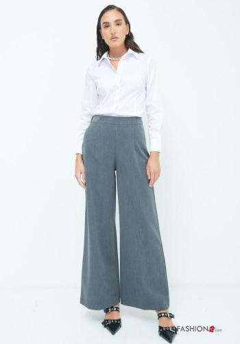 wide leg Trousers with elastic - ph 1
