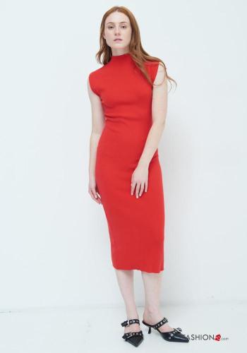 short sleeve pencil Dress Rollneck - ph 1