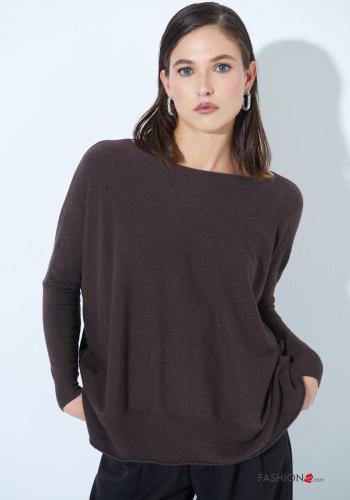 Long sleeved top boat neckline - ph 1