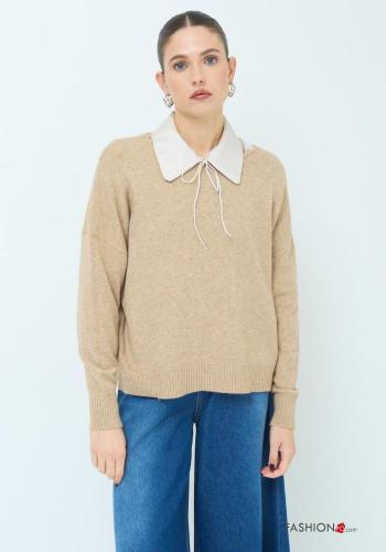 long sleeve crew neck Sweater - ph 1