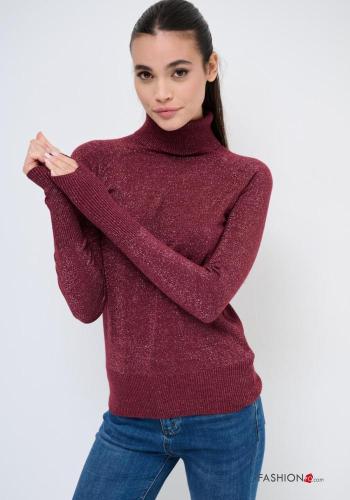 lurex long sleeve Rollneck - ph 1