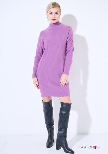 Abito maniche lunghe corto a collo alto - ph 1