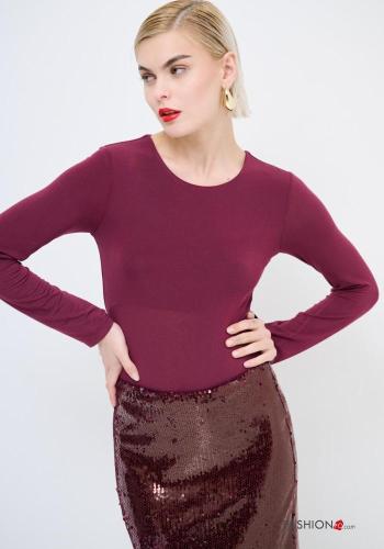 long sleeve crew neck Bodysuit