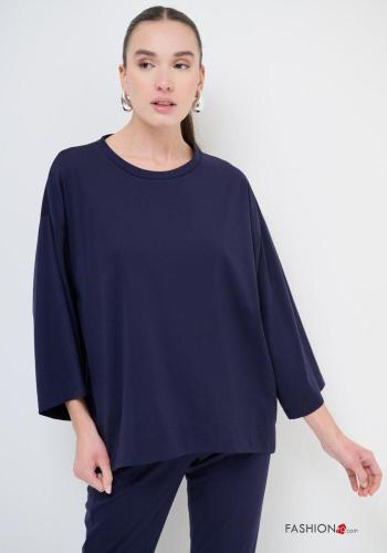 Maglietta a manica lunga girocollo