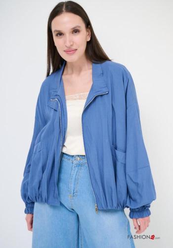 Chaqueta bomber de Algodón manga larga con bolsillos con cremallera - ph 1