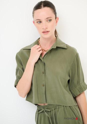 short sleeve with collar mini Shirt with buttons - ph 1