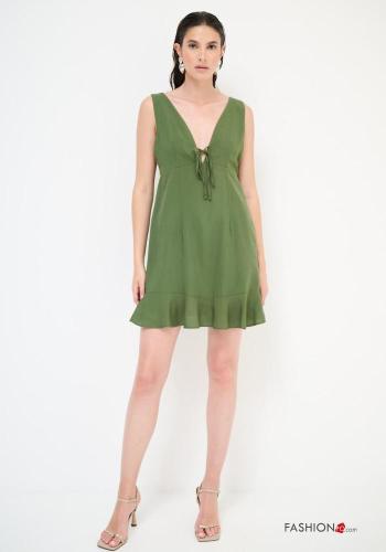backless Dress with v-neck