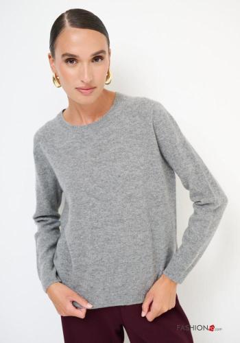 Maglione in Misto Cashmere