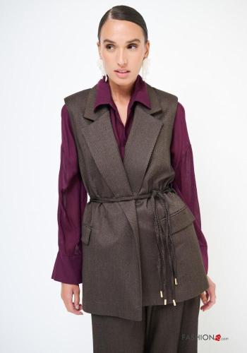 Gilet with belt - ph 1