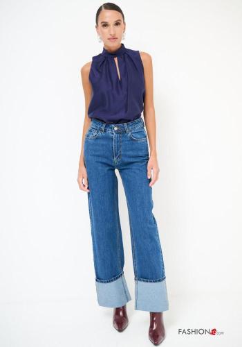 Jeans in Cotone denim