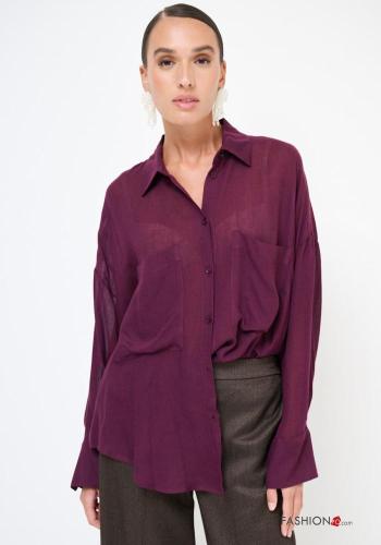 Chemise en Mélange de Laine