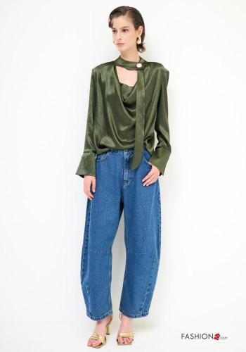 Jeans in Cotone denim