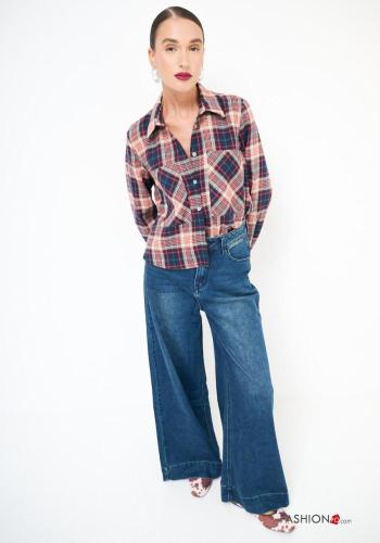 Jeans in Cotone denim