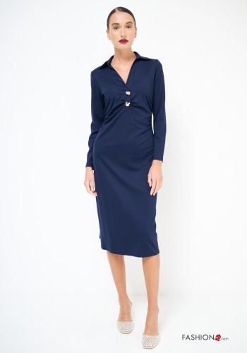 Kleid mit V-Ausschnitt