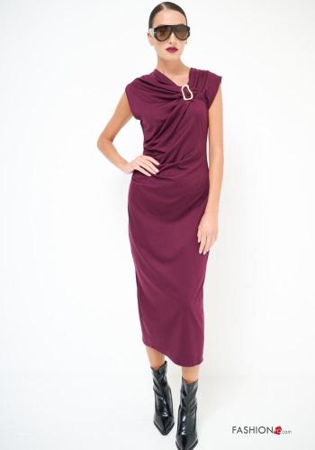 with buckle pencil sleeveless Dress - ph 1