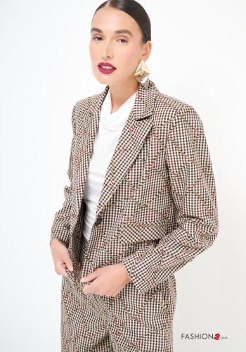Geometric pattern Blazer
