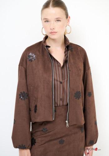 Bomber Fantasia ricamata