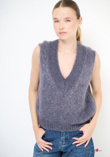 Maglione in Misto Lana scollo a V