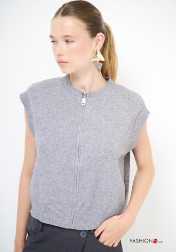 Cardigan senza maniche