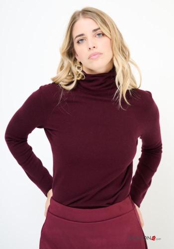 lange ärmel Strickpullover Rollkragen- - ph 1