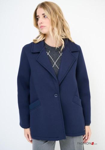 Manteau manches longues à boutons avec poches - ph 1