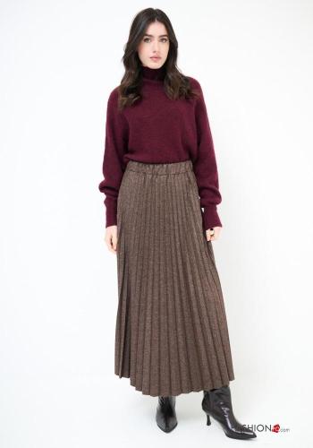 Gonna plissé con elastico - ph 1