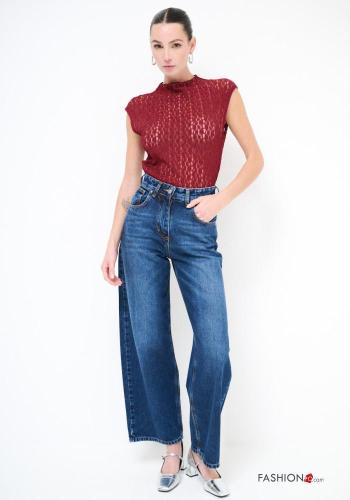 Vaqueros de Algodón tela vaquera