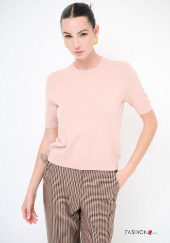short sleeve crew neck Sweater