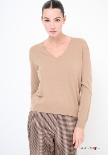 Maglione maniche lunghe scollo a V - ph 1