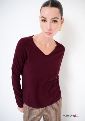 long sleeve Sweater with v-neck - ph 1
