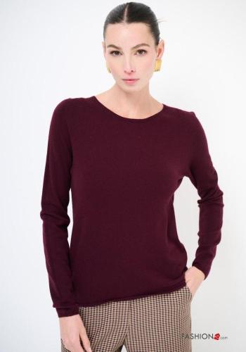 Maglione maniche lunghe girocollo