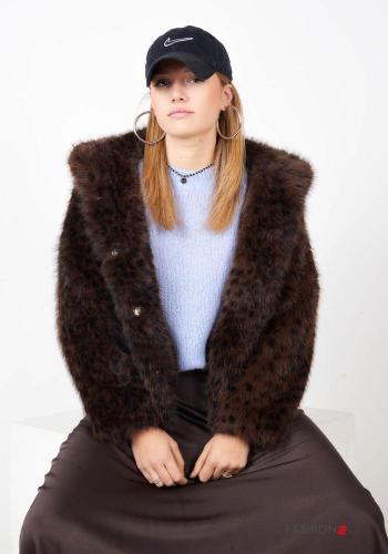 faux fur Coat