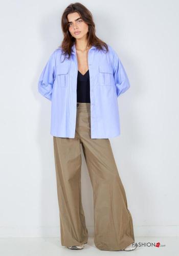 Pantalon en Coton avec poches